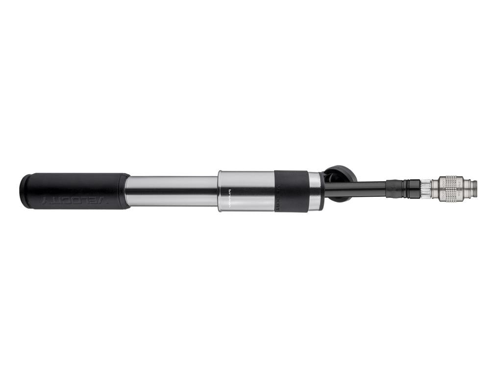 Velocity Road Handpumpe 160psi Ventilkopf Mit Gewinde Silber