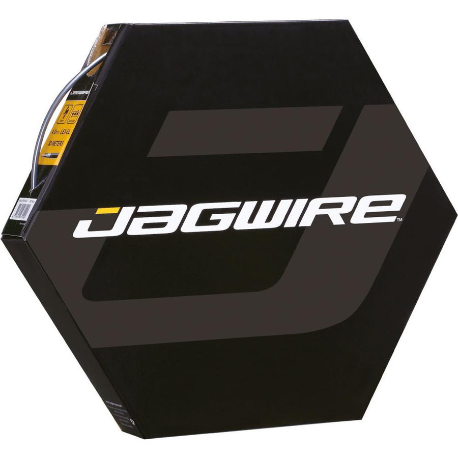Jagwire Schaltzugaußenhülle LEX-SL Ø 4 mm x 30 m Grau - präzise, kompressionslose Schaltperformance
