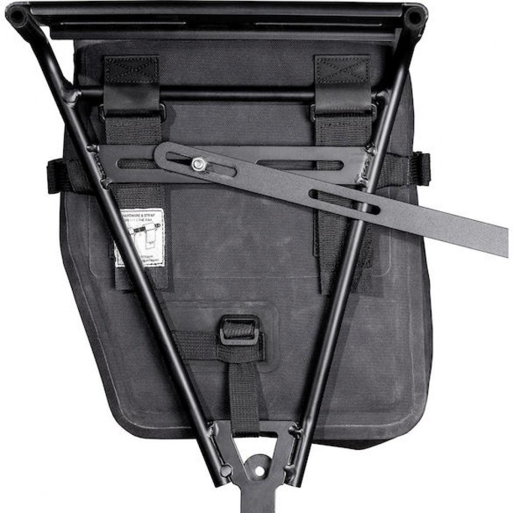 Old Man Mountain Packtaschen-Set Ponderosa 2 x 13L Schwarz - wasserdichte Bikepacking-Lösung