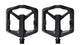 Crankbrothers Stamp 2 Plattformpedal Large - Aluminium - 10 Pins pro Seite - für Schuhgröße 43-49 - schwarz - Trail und Enduro