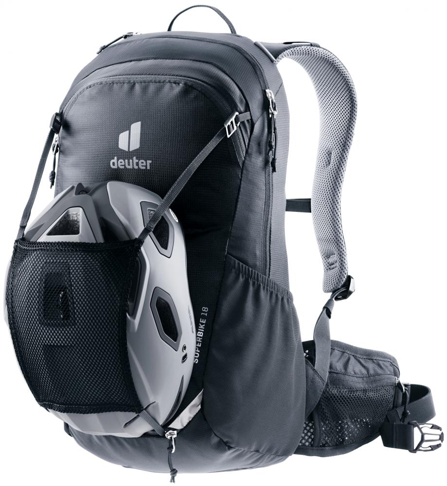 Deuter Superbike 18 Fahrradrucksack 18L Schwarz - Airstripes-Rückensystem