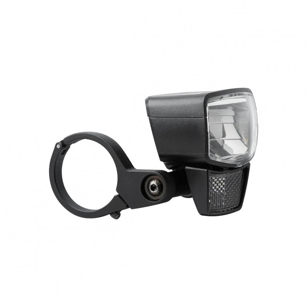 AXA Nxt 30 Dynamo Steady LED Frontlicht - 30 Lux Fahrradlampe mit Standlichtfunktion