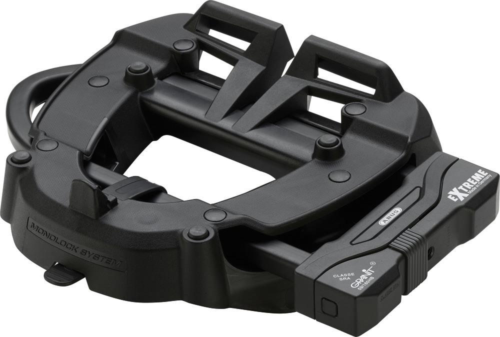 Abus Bügelschloss GRANIT Extreme 59 schwarz, 245mm Länge, 111mm Breite, Sicherheitslevel 20 für Fahrradschutz.