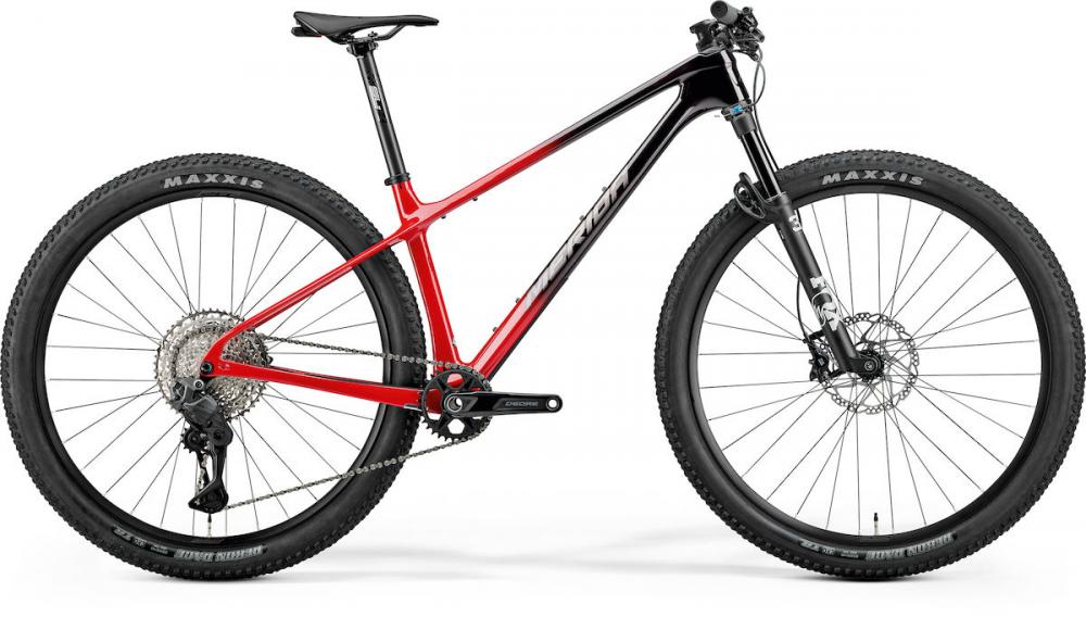 BIG.NINE 7000 black/red(warm slate grey), MERIDA, Größe: S, Farbe: rot, Gewicht: 10,9 kg, VE: 1 Stk.