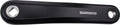 Schwarzer SHIMANO Kurbelarm links 170 mm für Fahrräder.