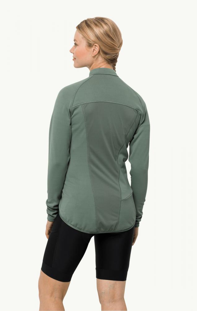 Jack Wolfskin Morobbia FZ Light W Fleece Jacke Picnic Green Größe L