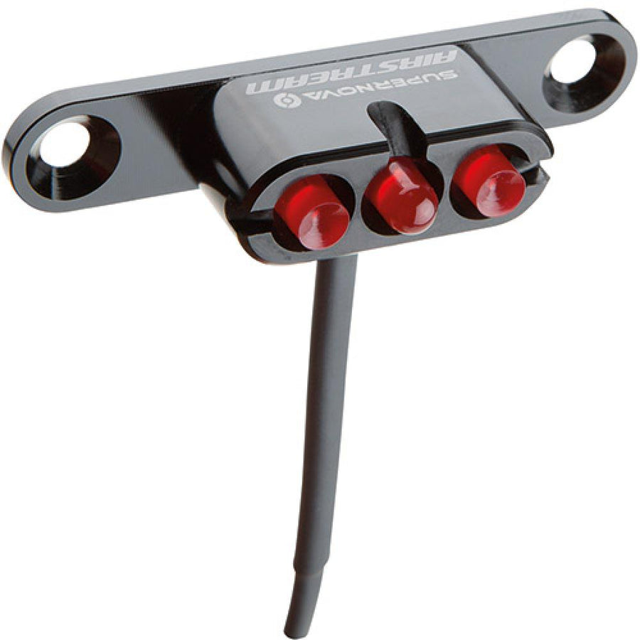Supernova Airstream Tail Light 2 K1002 schwarz - helles, StVZO-konformes Gepäckträger-Rücklicht