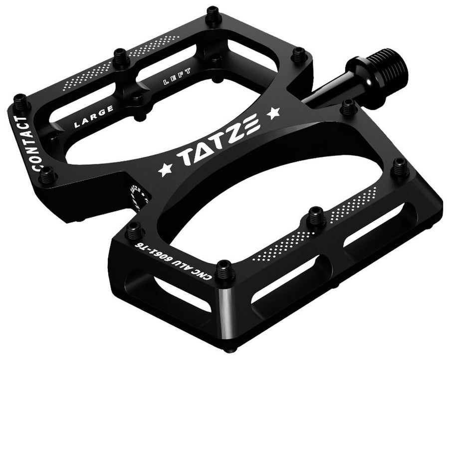 Tatze Pedal Contact CNC L schwarz Plattform 10 Pins je Seite