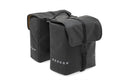 New Looxs Doppelpacktasche Nova Double Racktime 2.0 2 x ca. 15-20 l Black - sportliche Gepäckträgertasche