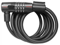 Trelock Zahlenspiralkabelschloss 180 cm D12 mm SK 312/180/12 schwarz mit Halter ZK 234