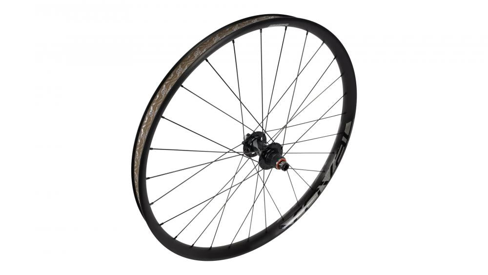 TRAVERSE Nabe WHL TRAVERSE 38 OE - 27. REAR ALLOY TA 12X148MM DISC 6-BOLT 28H SRAM XD FHB (HILO HUB) - BLACK W/ CHARCOAL DCL - Hinterradnabe