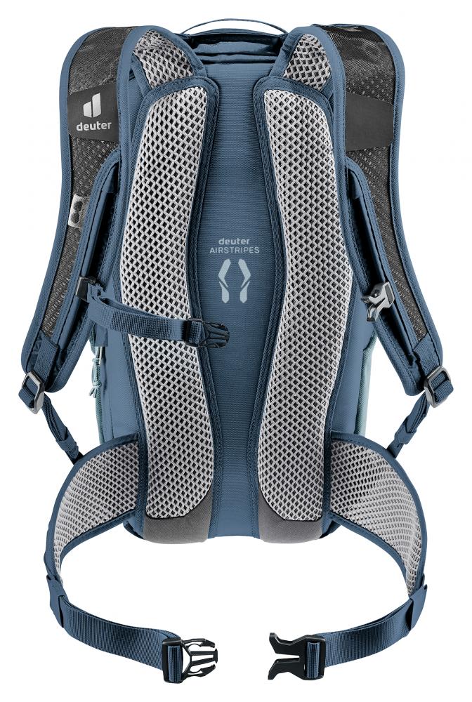 Deuter Race 12 Fahrradrucksack 12 Liter Blau - leicht, stabil und belüftet für MTB & Rennrad