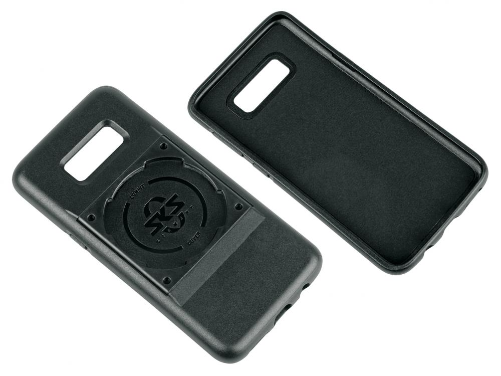 SKS COMPIT Cover für Samsung S8  stoßdämpfende 2-Komponenten-Hülle mit spezieller Befestigung für sichere Fahrradmontage