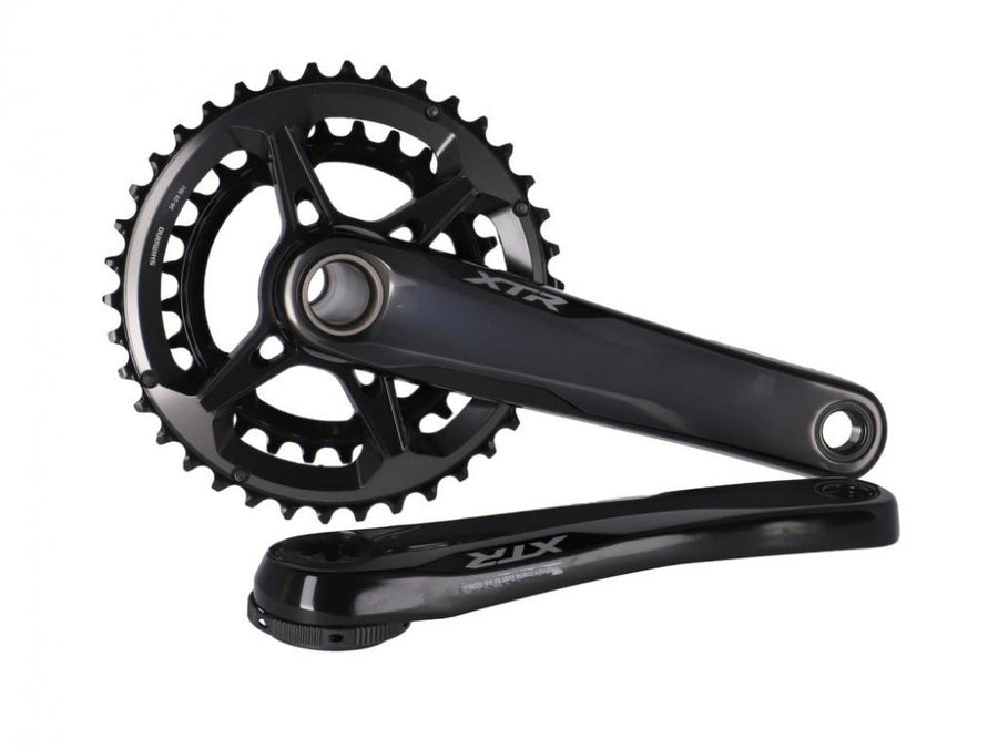SHIMANO Kurbelgarnitur XTR FC-M9100-2 Kurbelgarnitur - 9100-2, 12-fach, 175 mm, 38-28 Zähne, 28 Zähne