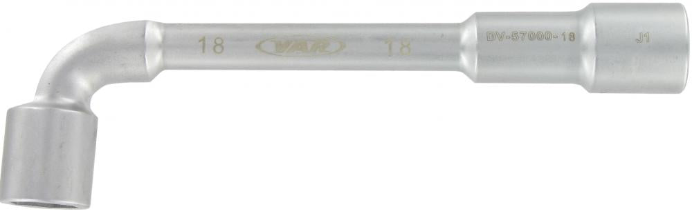 VAR Sechskantschlüssel L-Typ DV-57000 18 mm L - robuster Schraubenschlüssel in moderner Ausführung