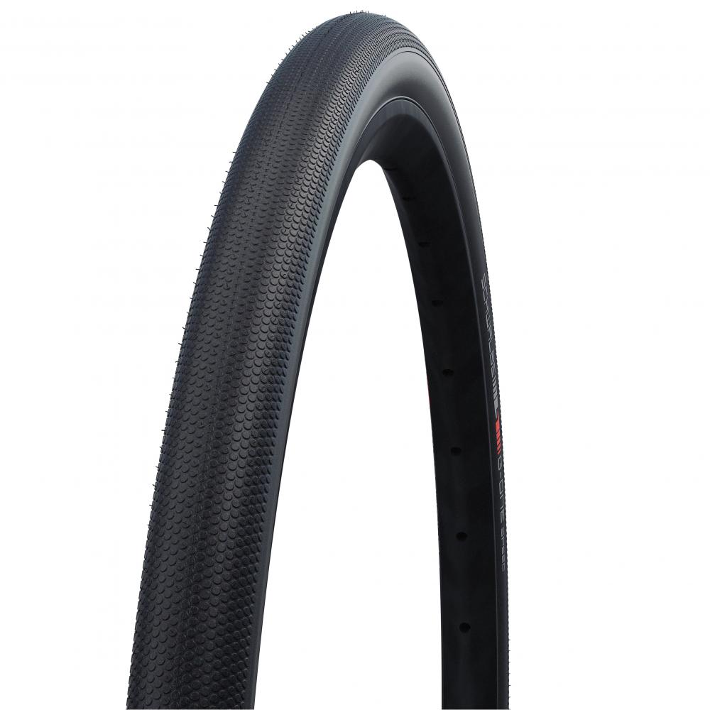 Schwarzer Schwalbe G-One Speed 20x1.50" Faltreifen mit feinem Profil, Evolution Line, Tubeless Easy.