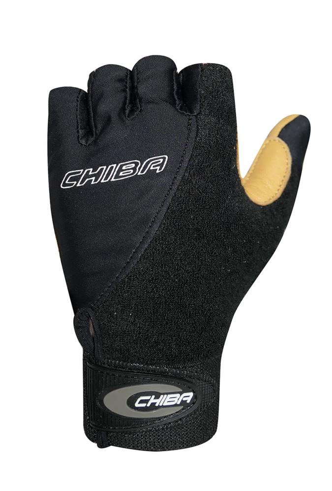 CHIBA Argon Kids - Kinder Rollstuhl-Handschuhe XXS schwarz, Gelpolster, Atmungsaktiv