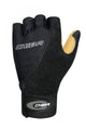 CHIBA Argon Kids - Kinder Rollstuhl-Handschuhe XXS schwarz, Gelpolster, Atmungsaktiv