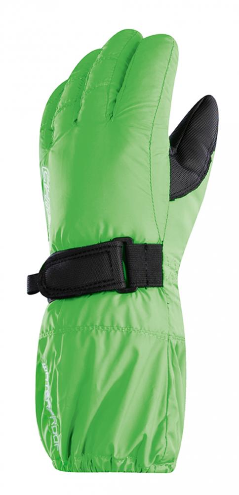 CHIBA Kids Allround Finger - wasserdichte Kinder-Radhandschuhe apfelgrün, Größe 3