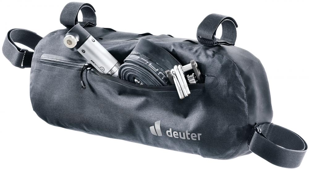 Deuter Cabezon FB 4 Rahmentasche - Wasserdicht IPX2, 4L, Reflektierend, Schwarz