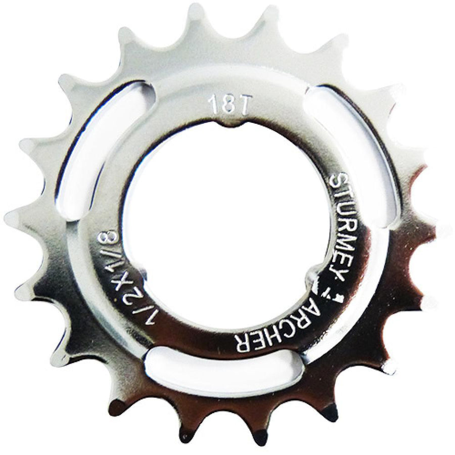 SunRace Steckkranz 18 Zähne 1/2\"x1/8\" gekröpft HSL838