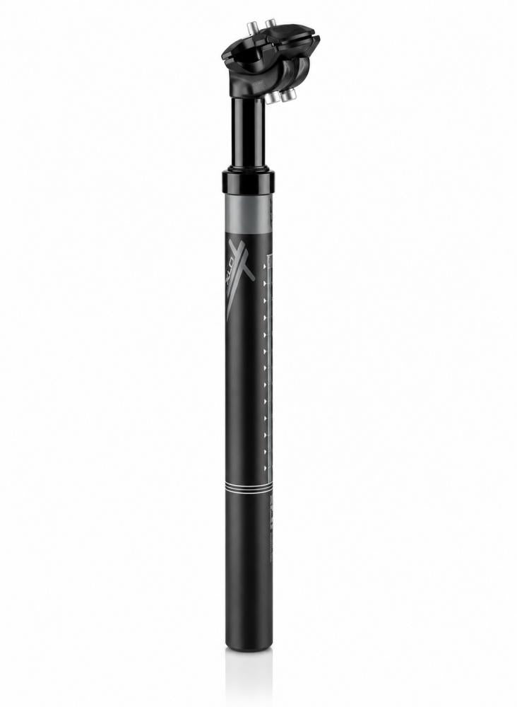 Pro Sp-s05 Federsattelstütze, Ø 27,2 Mm, 350 Mm Länge, 40 Mm Federweg, Aluminium, Einstellbarer Sitzwinkel (-5° Bis 18°), Für Fahrergewicht 70-95 Kg, Schwarz