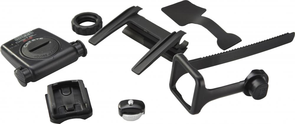 CATEYE Sensor/Halter-Kit V3n 2,4 GHz Systeme One Size schwarz - Zweitrad-Upgrade