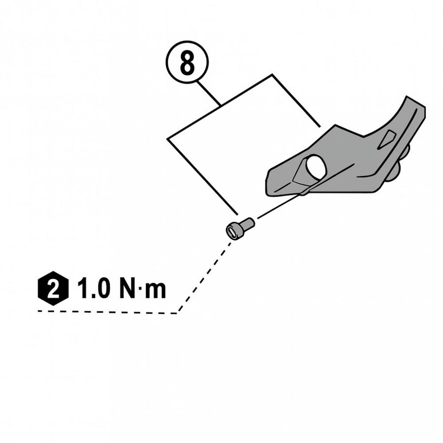 SHIMANO Kabel-Abdeckung SHIMANO RD-M9250 - Schaltwerk Kabelschutz 3 g