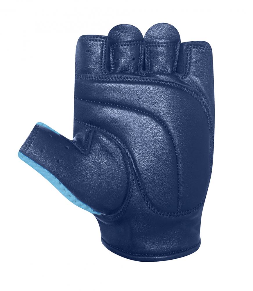 CHIBA Pure Nature - Radhandschuhe S türkis/marine, Retro, Naturmaterialien