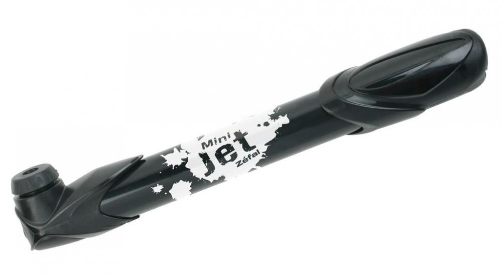 Minipumpe Mini Jet 230mm 9 Zoll Schwarz Av Sv Dv Fahrradpumpe