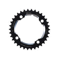 BBB Cycling BBB Kettenblätter RoundAbout 4 34T/104mm schwarz - präzises MTB-Kettenblatt