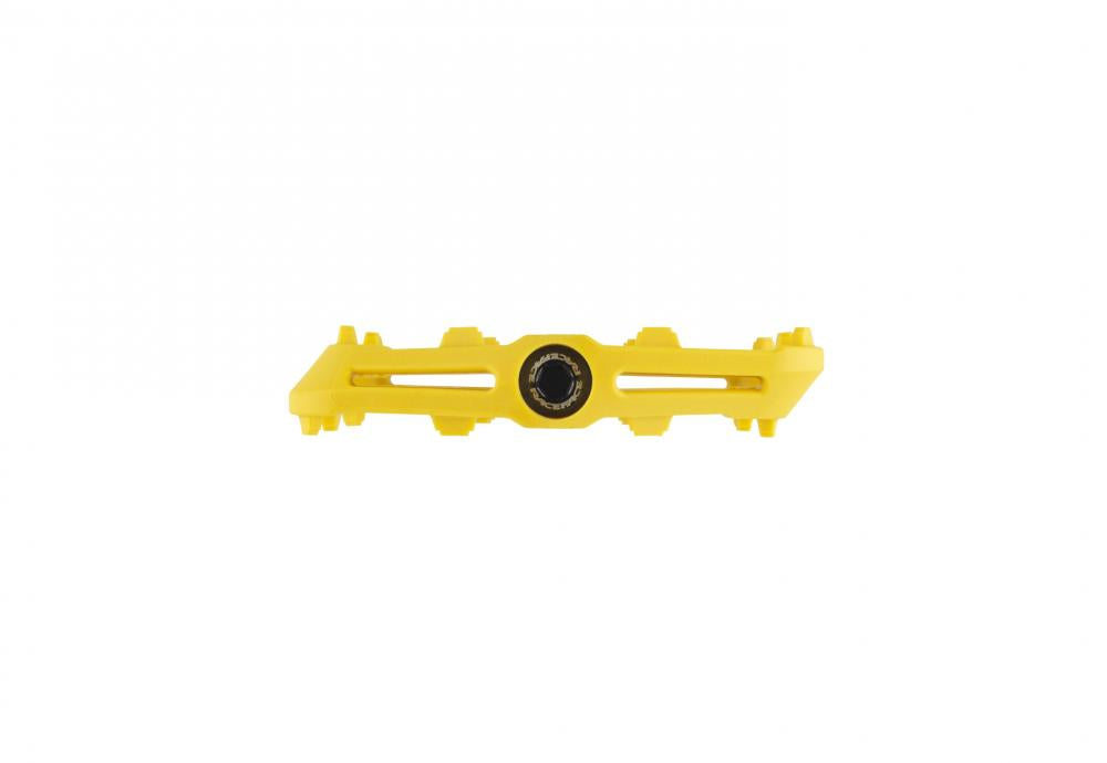 Race Face Ride Plattform-Pedal, yellow - robuster Grip für Trail & All-Mountain