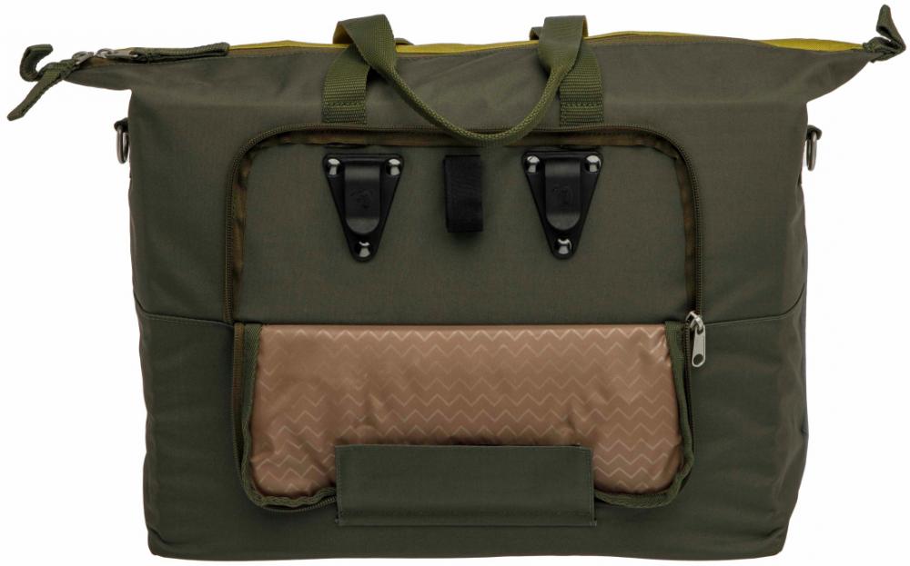 New Looxs Radtasche Osolo Tendo Olive/Yellow 15 Zoll Olive - multifunktionale Fahrradtasche