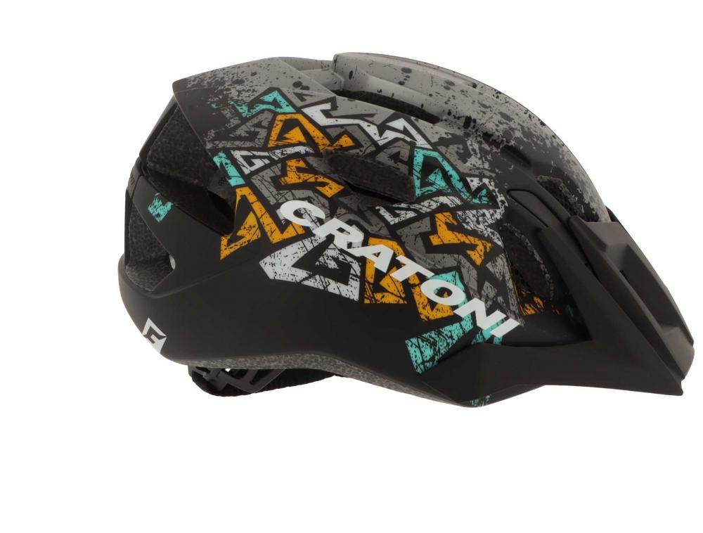 Cratoni Kinderhelm AllRide jr MTB wild anthrazit matt Unisize 53 bis 59cm
