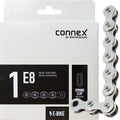 Connex Kette 1/2 x 1/8 1E8 1-fach E-25 Nickel 132 Glieder silber