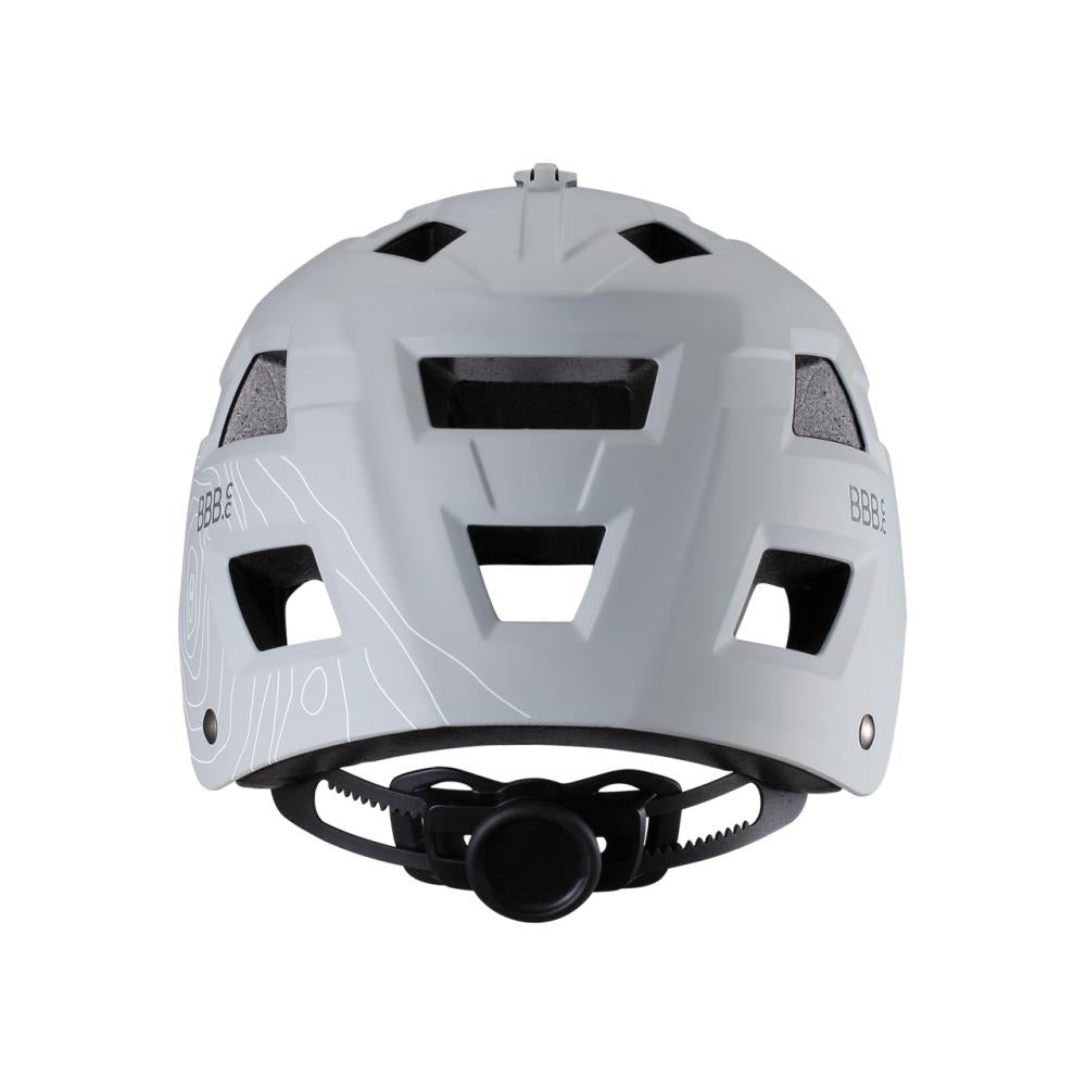 BBB Cycling BBB Helme Nanga L (58-61cm) matt grau - sicherer MTB-Helm mit starker Belüftung