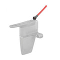 Vision Trinkhalm für Metron Front Hydration System Transparent/schwarz - kippbarer Ersatztrinkhalm