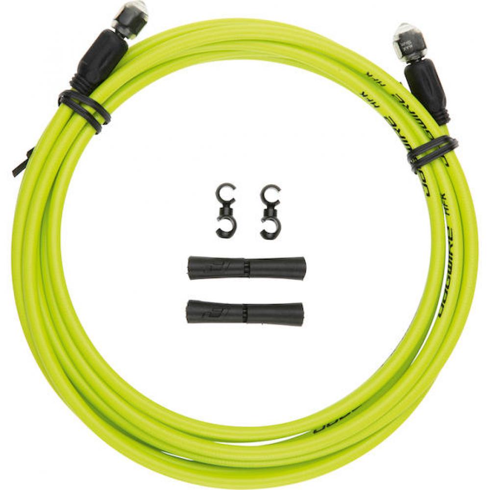 Jagwire Pro Hydraulic Bremsleitung 3000 mm Grün - Kevlar-verstärkte Hydraulikleitung