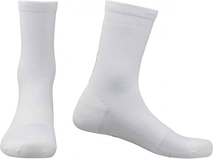 SHIMANO S-PHYRE SOCKS WHITE S WHITE - hochwertige Radsocken für maximale Performance
