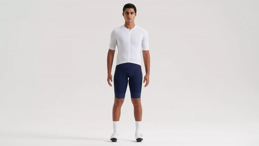 PRIME Herren Kurzarm Trikot Jersey Weiß Größe XXL - Atmungsaktiv & Funktional - T-Shirt
