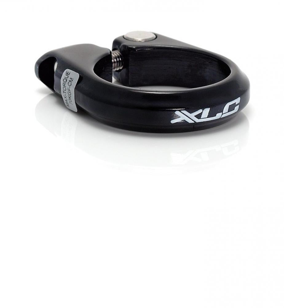 XLC Sattelstütz-Klemmring PC-B02 Ø 31,6mm,schwarz,Alu,mit Innensechskant