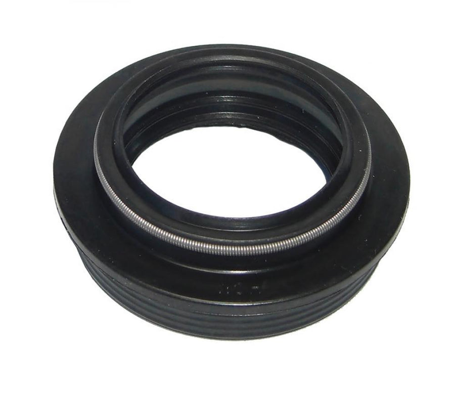 Schwarze Suntour Staubdichtung mit Metalleinlage für SF16 RUX 38mm Gabel.