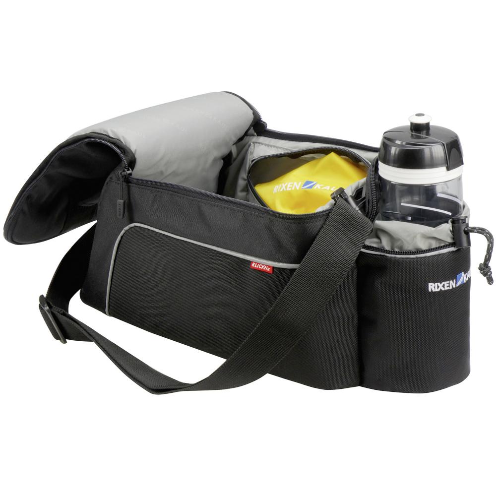 KLICKfix Rackpack Light Racktime Gepäckträgertasche 8 l Schwarz