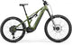 MERIDA eONE-EIGHTY 900 E-Mountainbike Fully - Größe XS - 800 Wattstunden - Bosch Performance Line CX - 180 Millimeter Federweg - anaconda green black