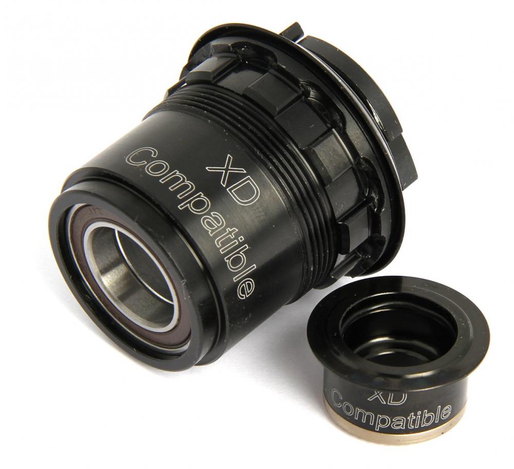 DT Swiss Freilauf/Rotor Umrüstkit SRAM für 3-Klinken 12 x 142/148 mm Schwarz - zeitgemäße Lösung