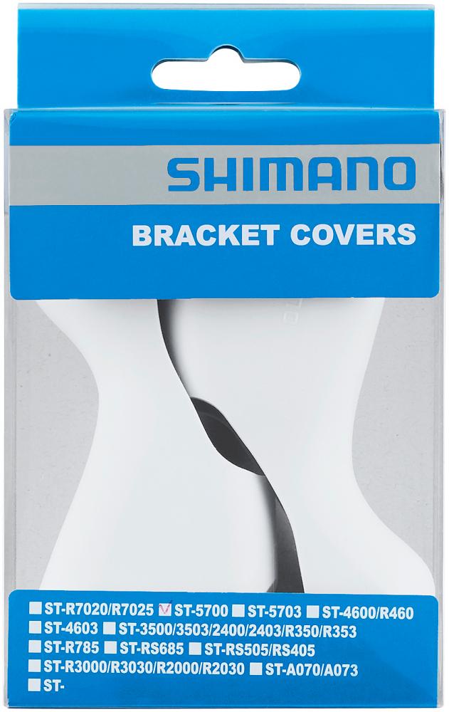Shimano 105 Griffgummis weiß für ST-5700 Y6TH98130