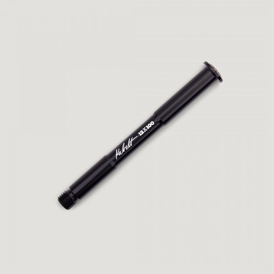 FOX Service Set Axle Assembly 12x100mm Kabolt schwarz - präzise Gravel-Achsaufnahme