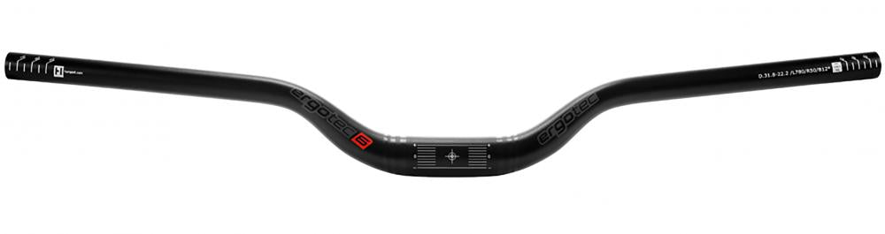 ergotec Riser Bar 50 Lenker 31,8 mm 780 mm 50 mm Rise schwarz
