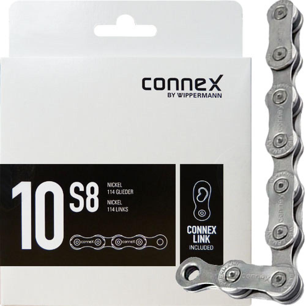 Connex Wippermann Kette 10S8 1/2\" x 11/128\" 114 Glieder 5,9mm 10-fach