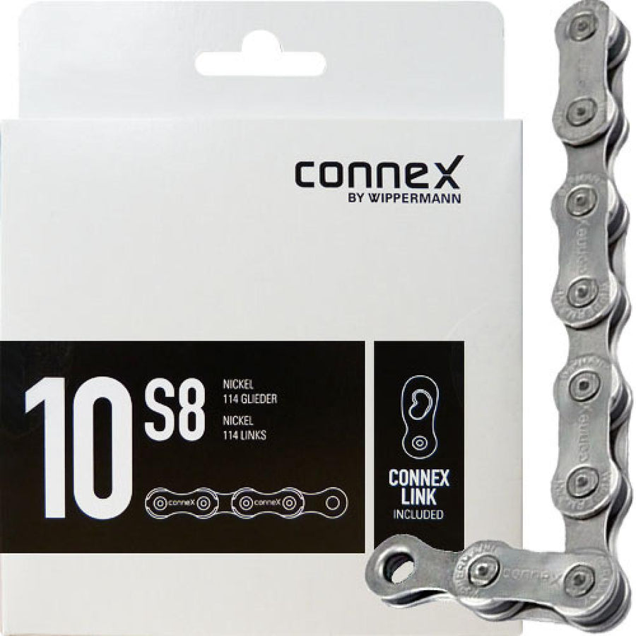 Connex Wippermann Kette 10S8 1/2" x 11/128" 114 Glieder 5,9mm 10-fach